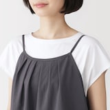 婦人　風を通す　キャミソールワンピース