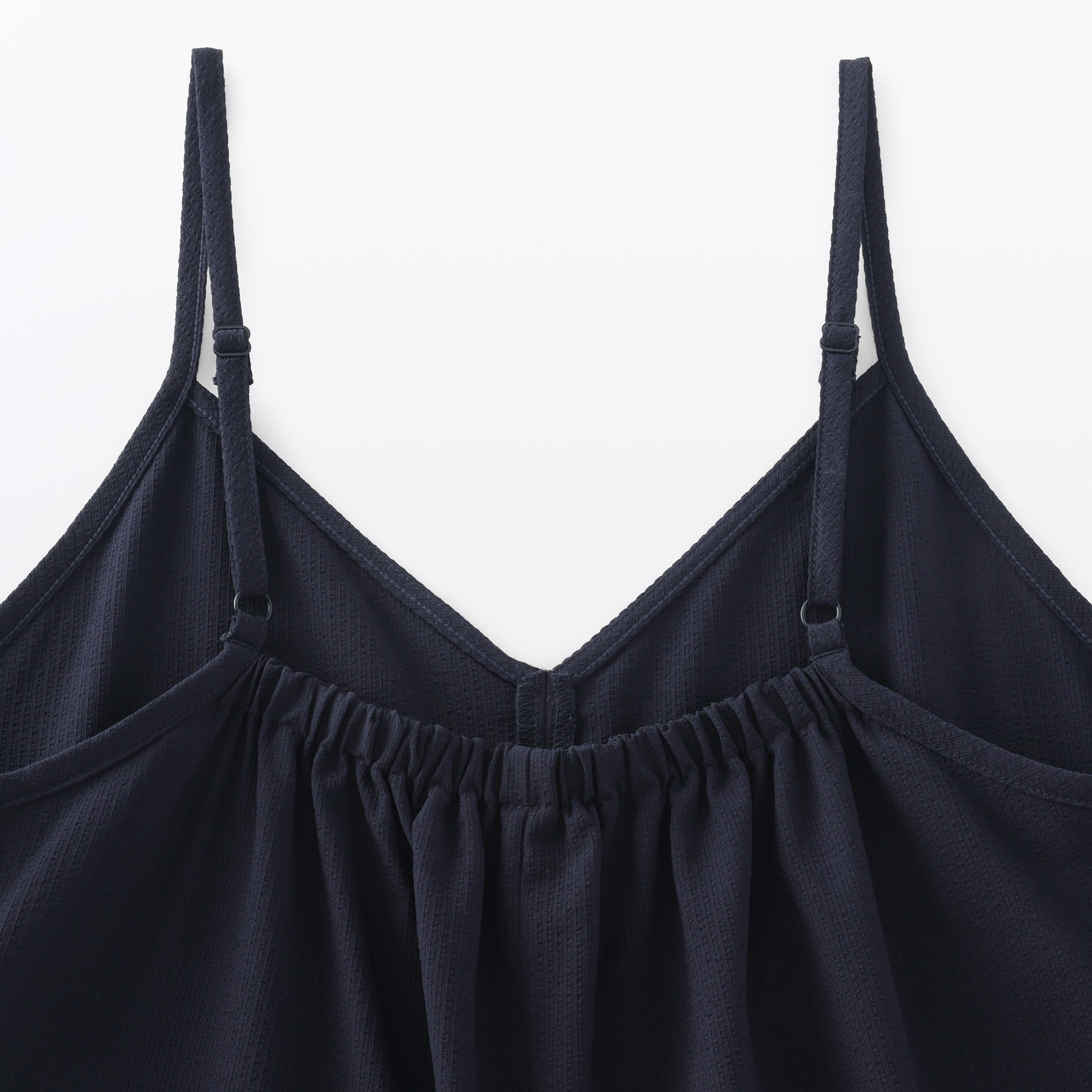 婦人　風を通す　ストレッチサッカーサロペット