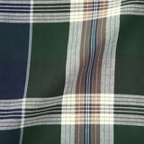 婦人　マドラスチェック　サロペット
