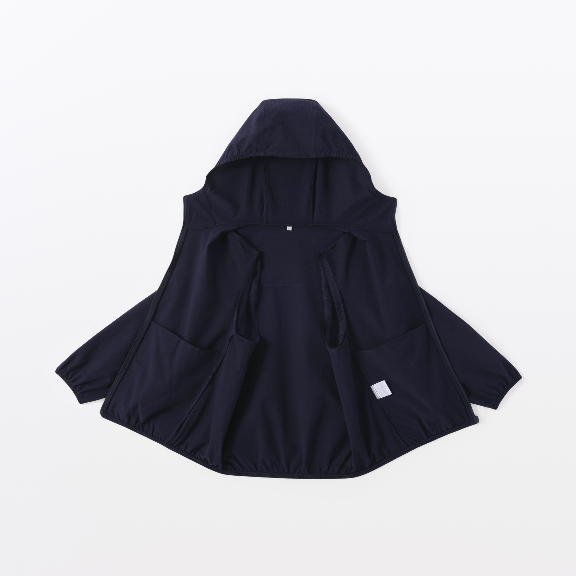 無印良品   風を通すストレッチサッカーＵＶカット　フルジップパーカ ＸＬ2点他 婦人 風を通すストレッチサッカー UVカット フルジップパーカ | 無印良品