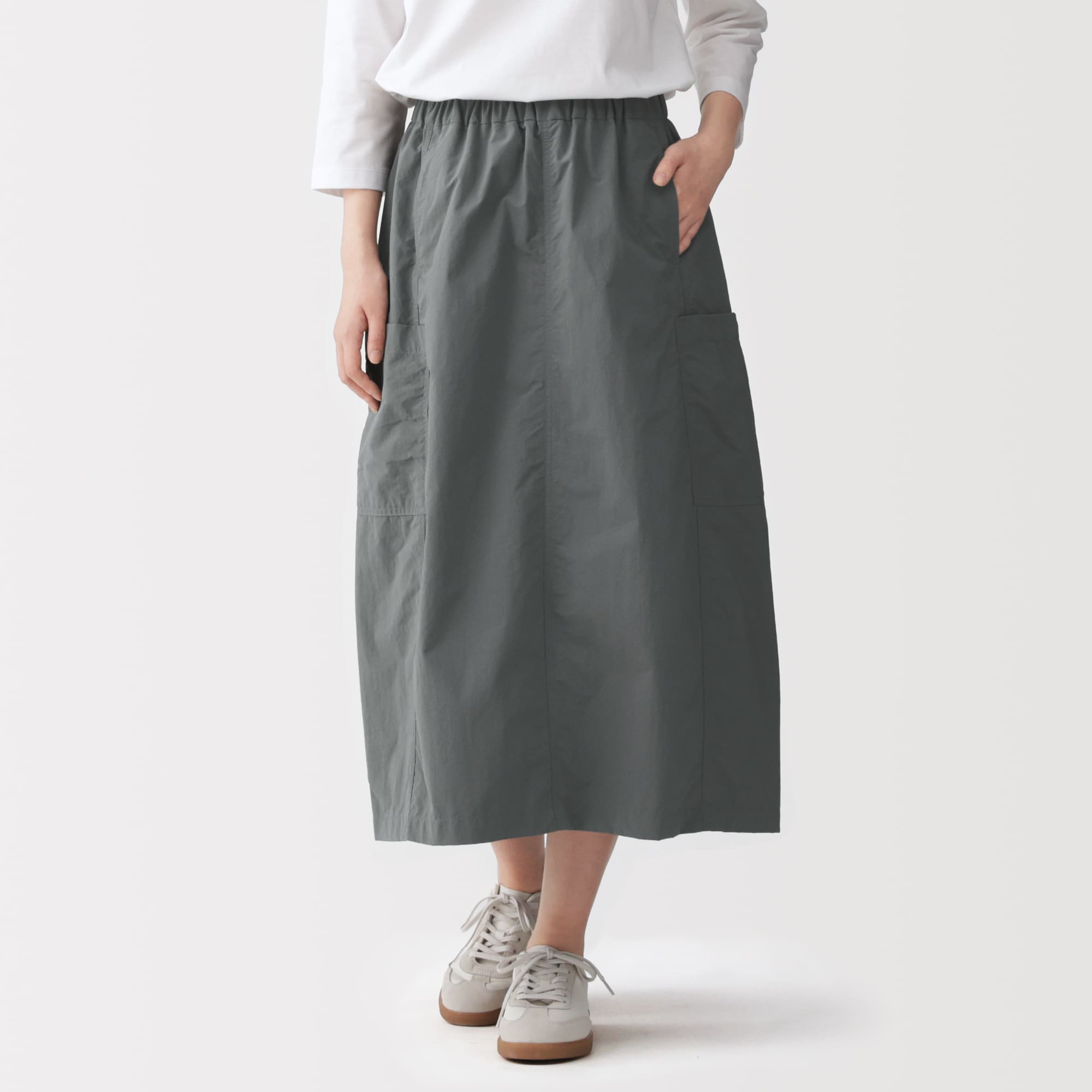 婦人　撥水　カーゴスカート