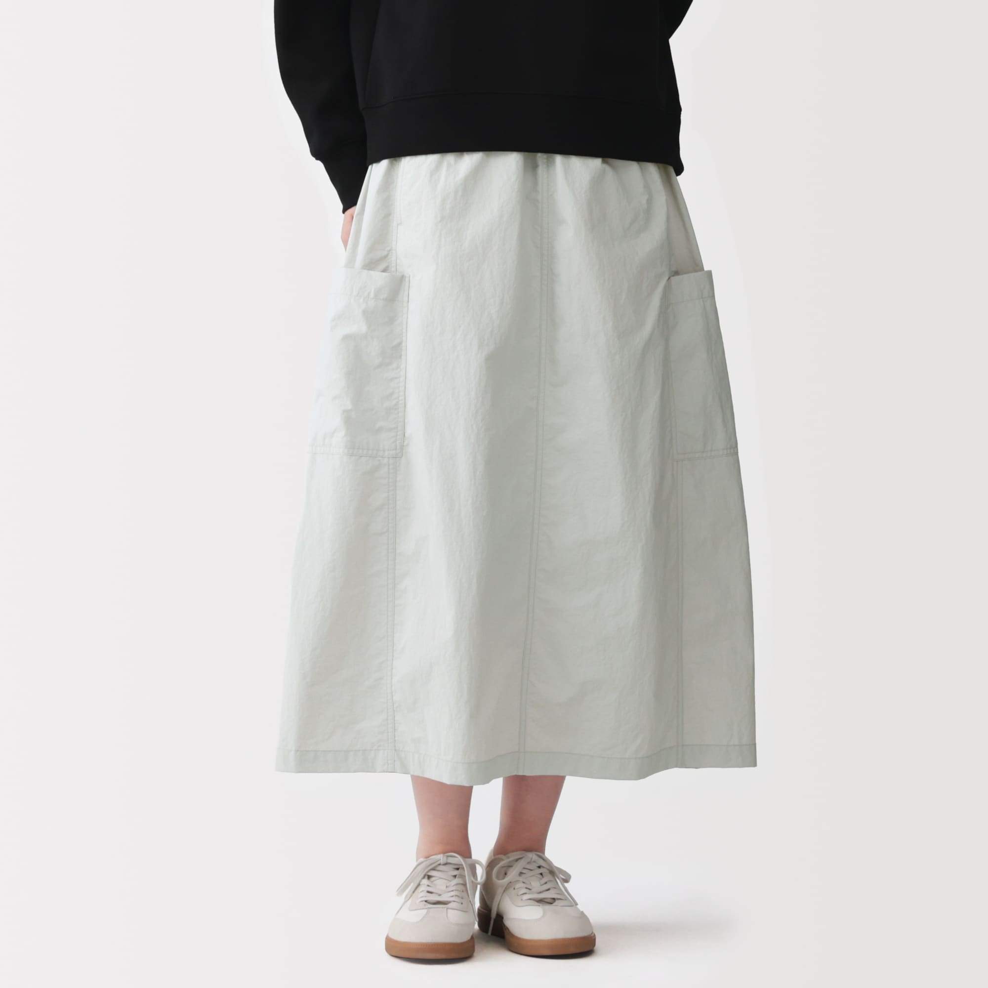 婦人　撥水　カーゴスカート
