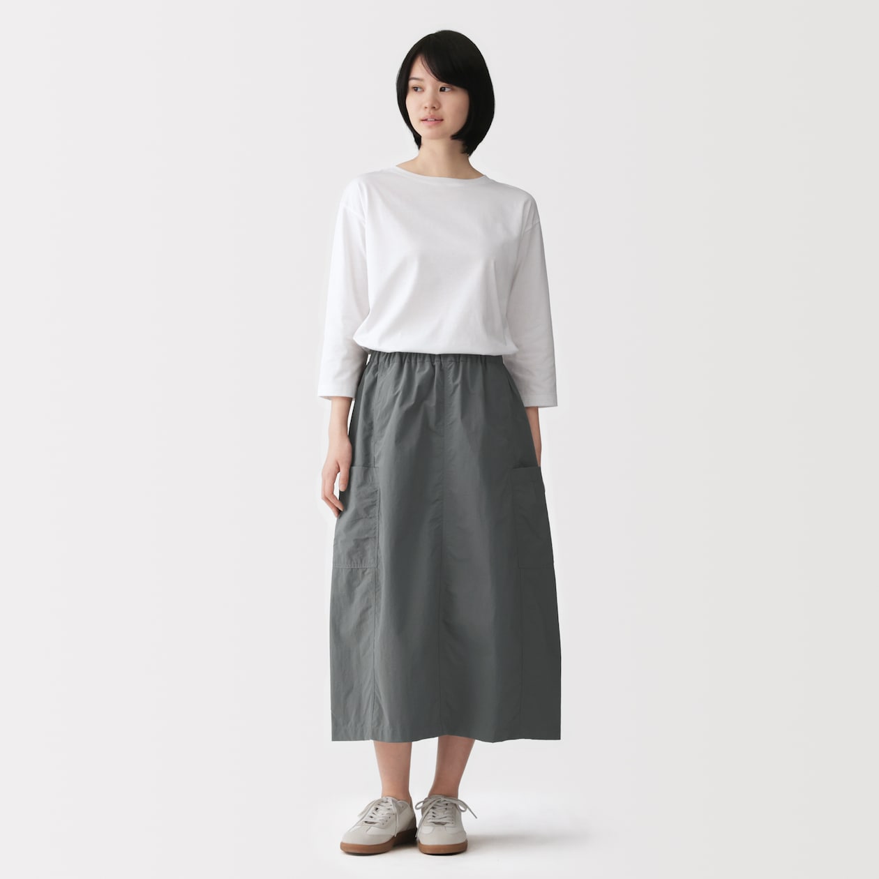 婦人　撥水　カーゴスカート