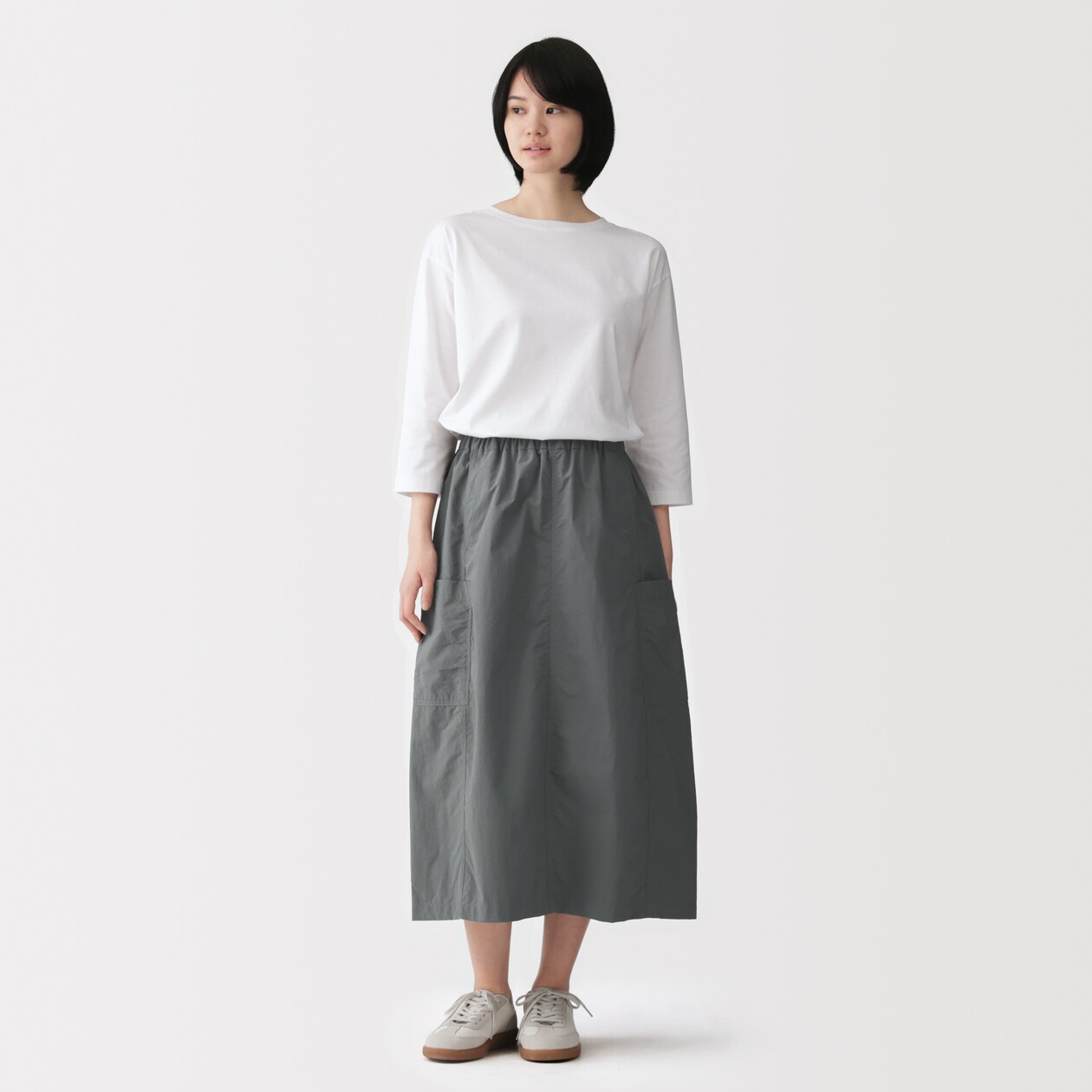 婦人　撥水　カーゴスカート