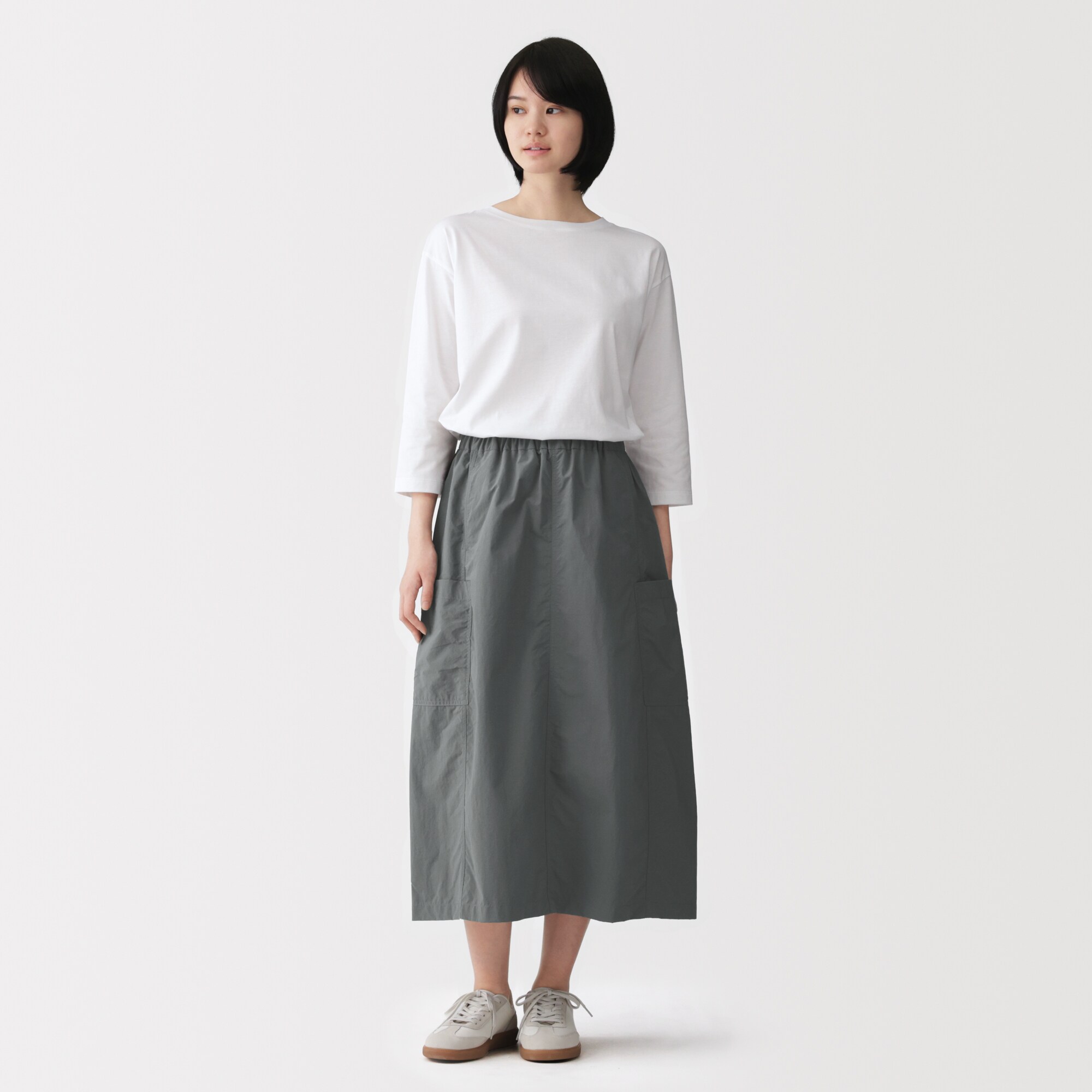 婦人　撥水　カーゴスカート