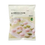 桜と抹茶のひとくち大福