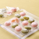 桜と抹茶のひとくち大福