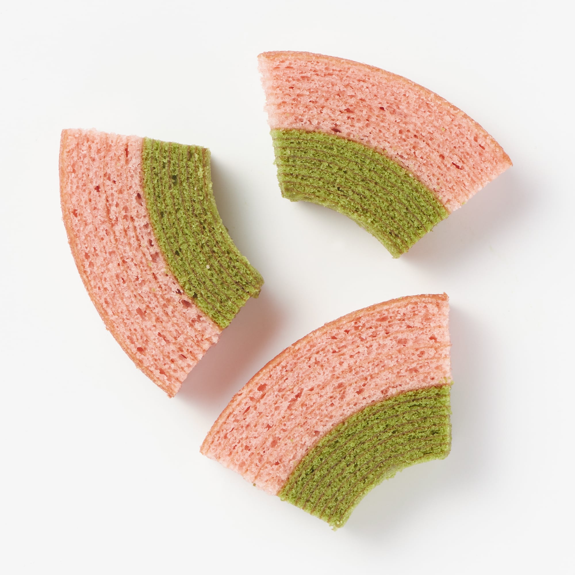 桜と抹茶のカットバウム