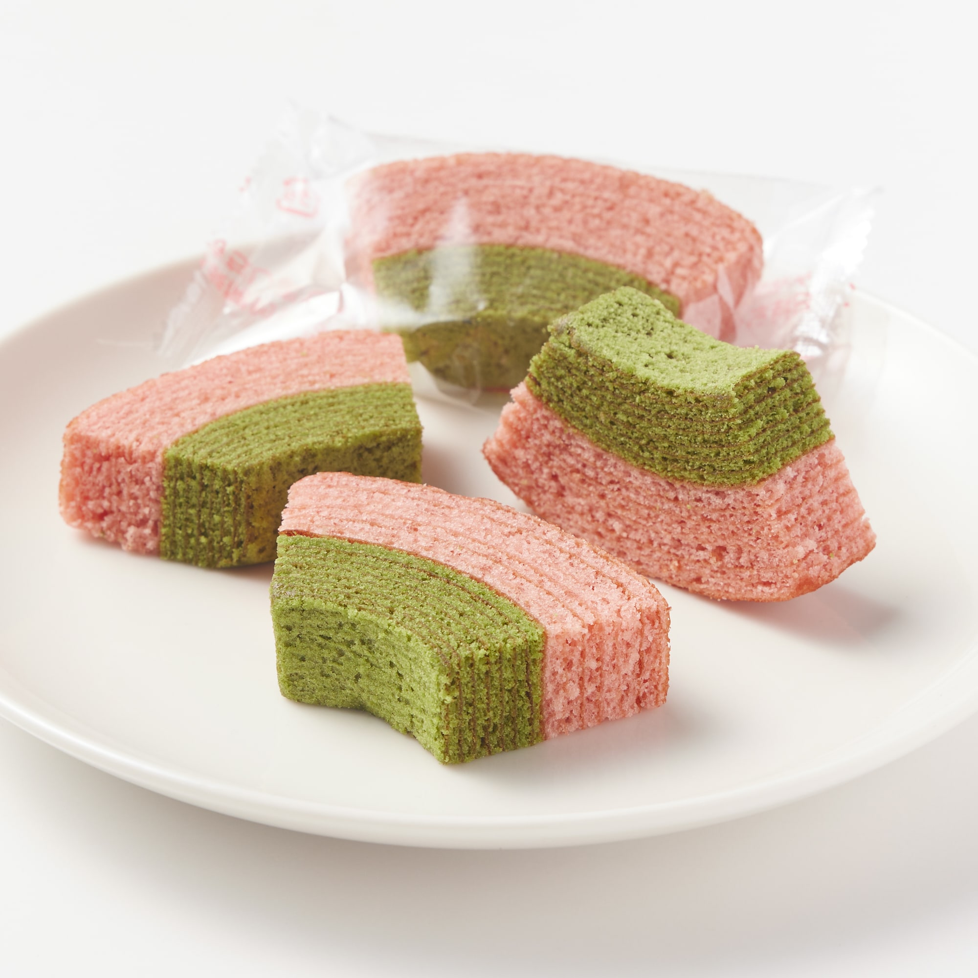 桜と抹茶のカットバウム