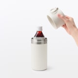 冷やしたまま持ち運べる　ペットボトル用保冷ホルダー