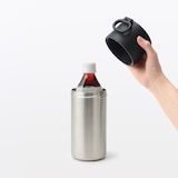 冷やしたまま持ち運べる　ペットボトル用保冷ホルダー