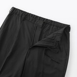 紳士　風を通すタックテーパードパンツ
