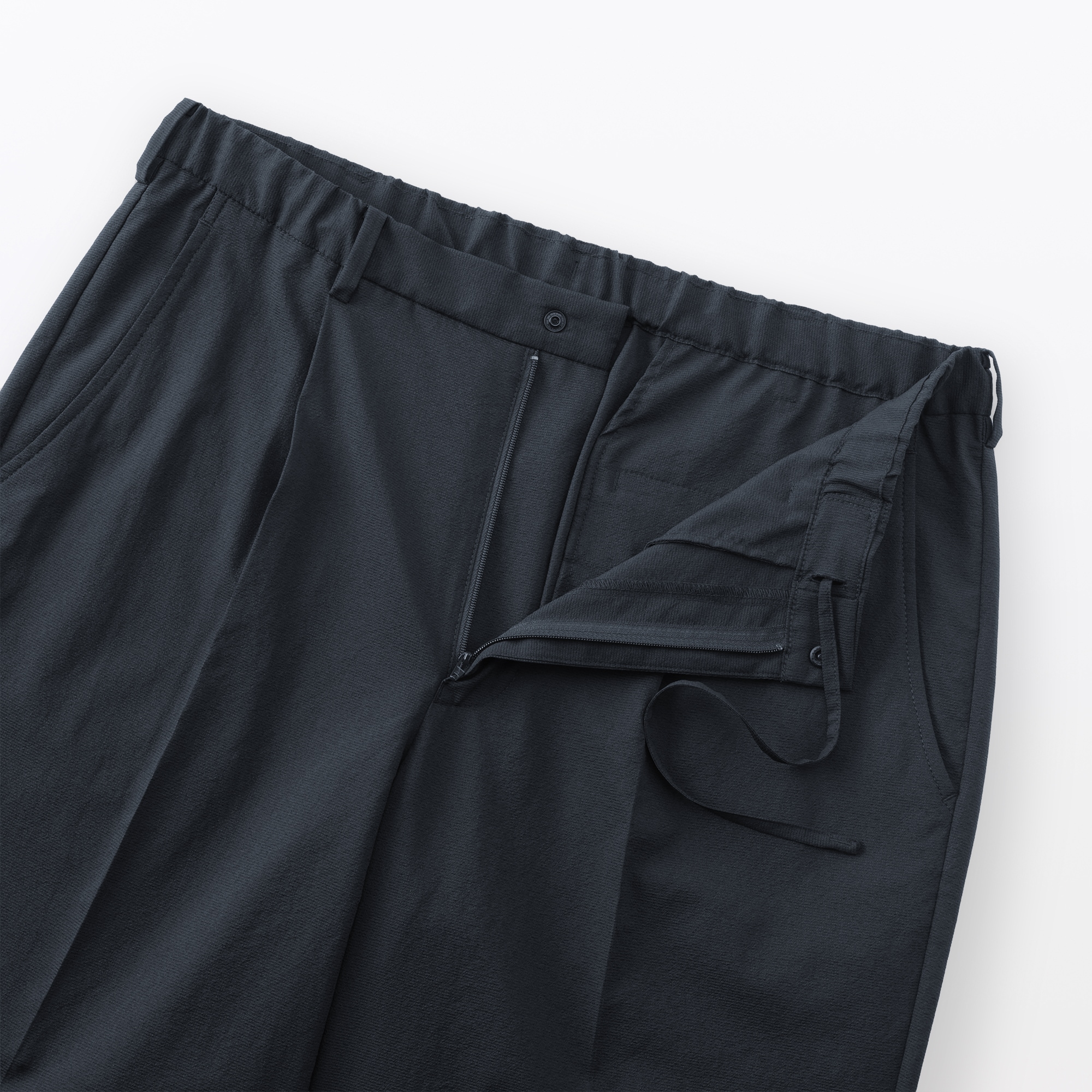 紳士 風を通すタックテーパードパンツ | 無印良品