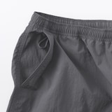 紳士　撥水ナイロンポケッタブルショートパンツ