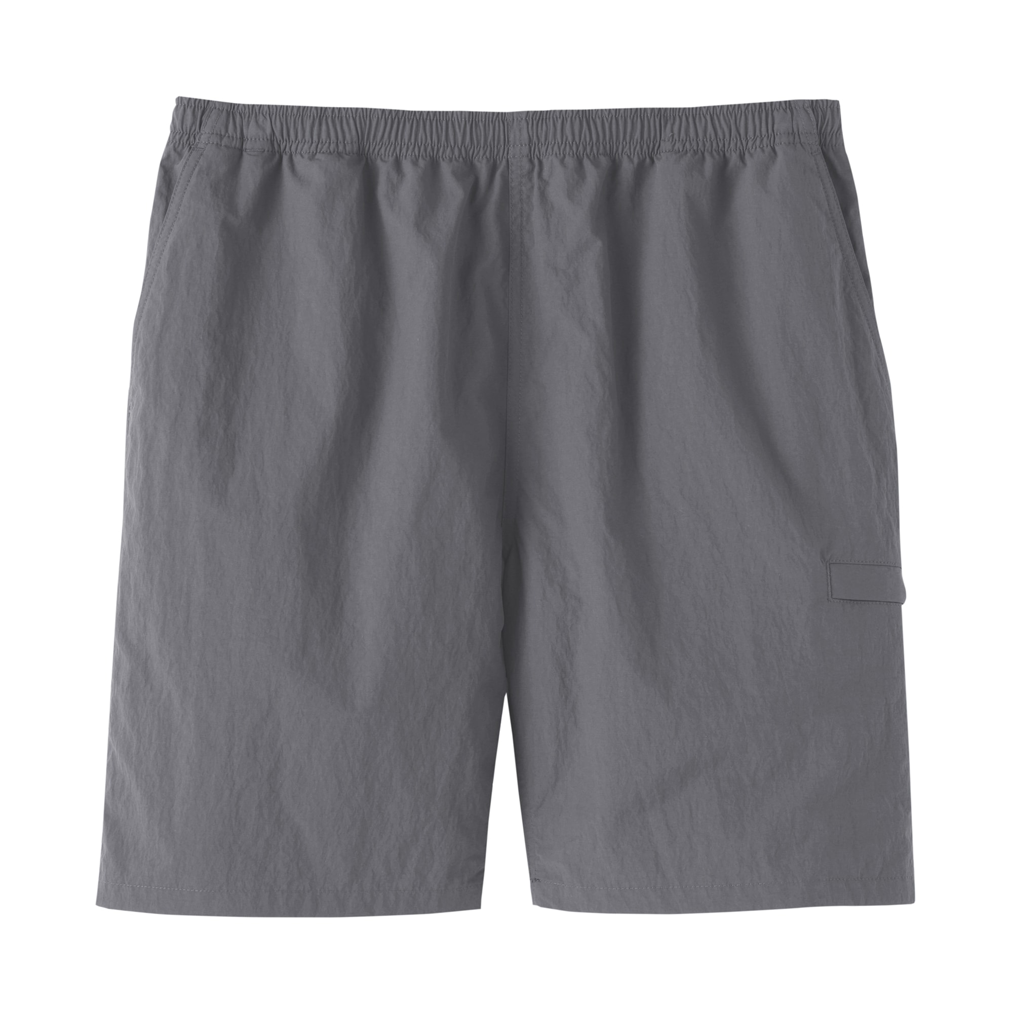 紳士　撥水ナイロンポケッタブルショートパンツ