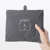 紳士　撥水ナイロンポケッタブルショートパンツ