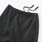 紳士　撥水ナイロンポケッタブルショートパンツ