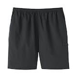 紳士　撥水ナイロンポケッタブルショートパンツ