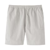 紳士　撥水ナイロンポケッタブルショートパンツ