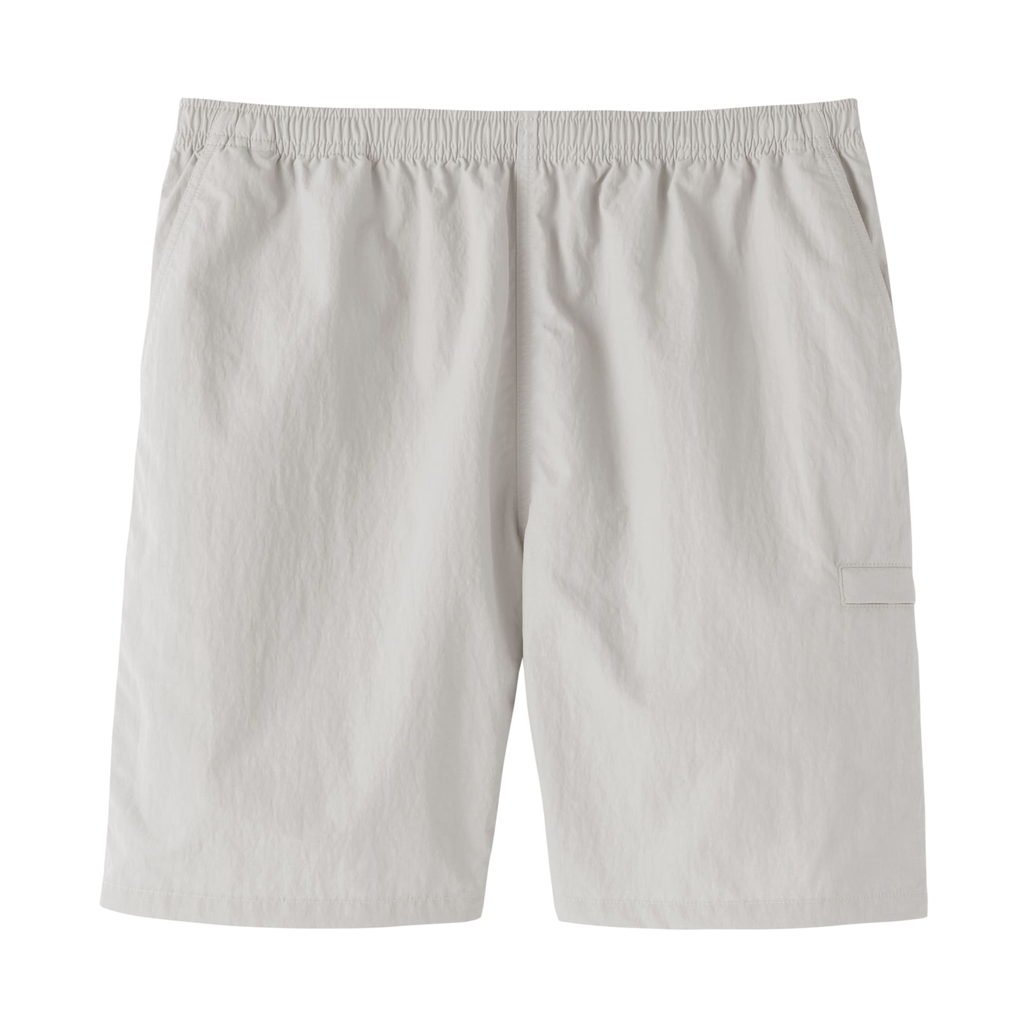 紳士　撥水ナイロンポケッタブルショートパンツ