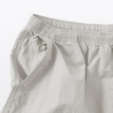 紳士　撥水ナイロンポケッタブルショートパンツ