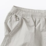 紳士　撥水ナイロンポケッタブルショートパンツ