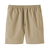 紳士　撥水ナイロンポケッタブルショートパンツ