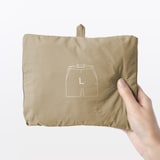 紳士　撥水ナイロンポケッタブルショートパンツ