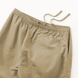 紳士　撥水ナイロンポケッタブルショートパンツ