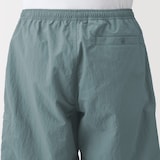 紳士　撥水ナイロンポケッタブルショートパンツ
