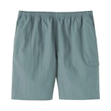 紳士　撥水ナイロンポケッタブルショートパンツ