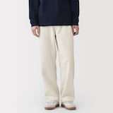 紳士　ジュート混ベイカーパンツ