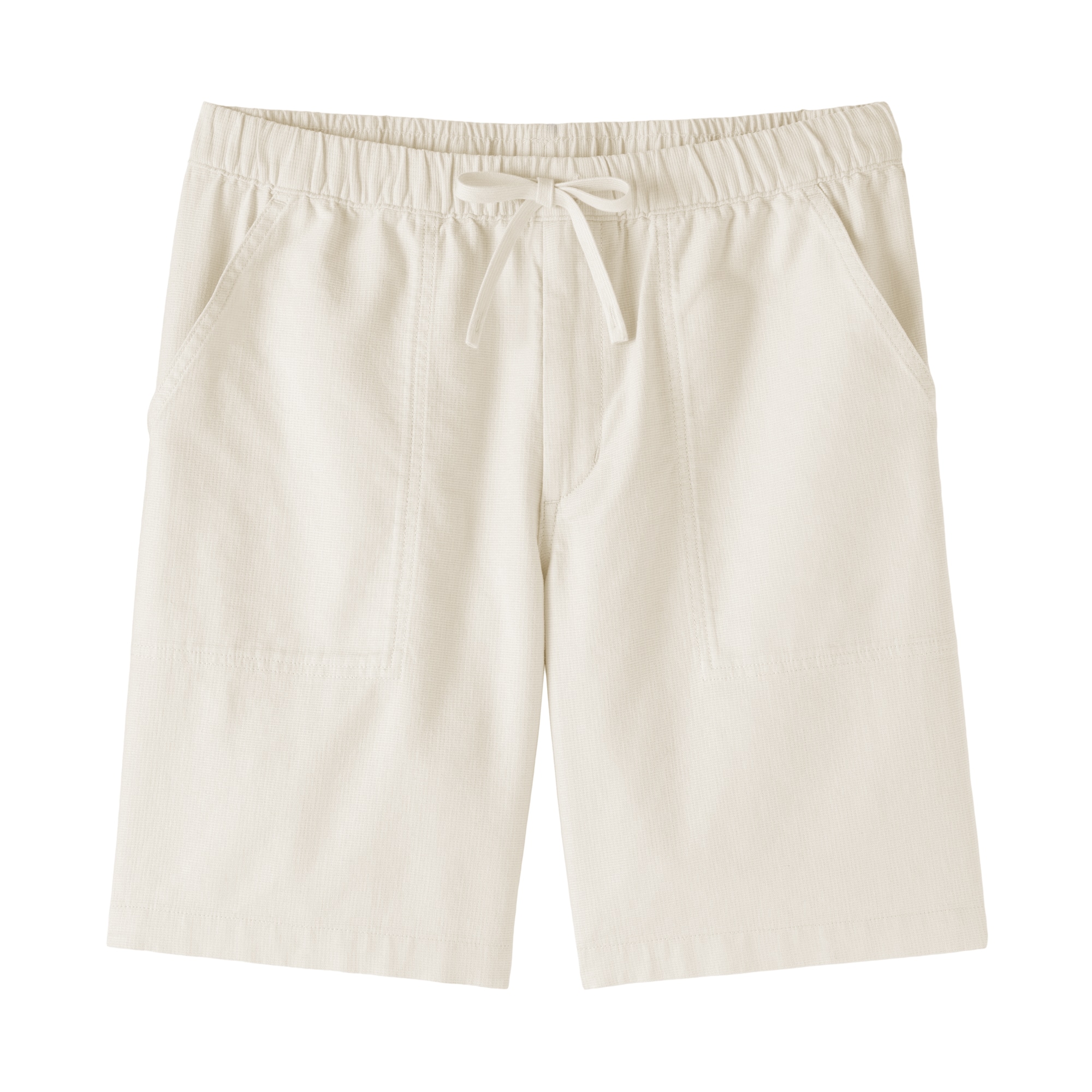 紳士　ジュート混ショートパンツ