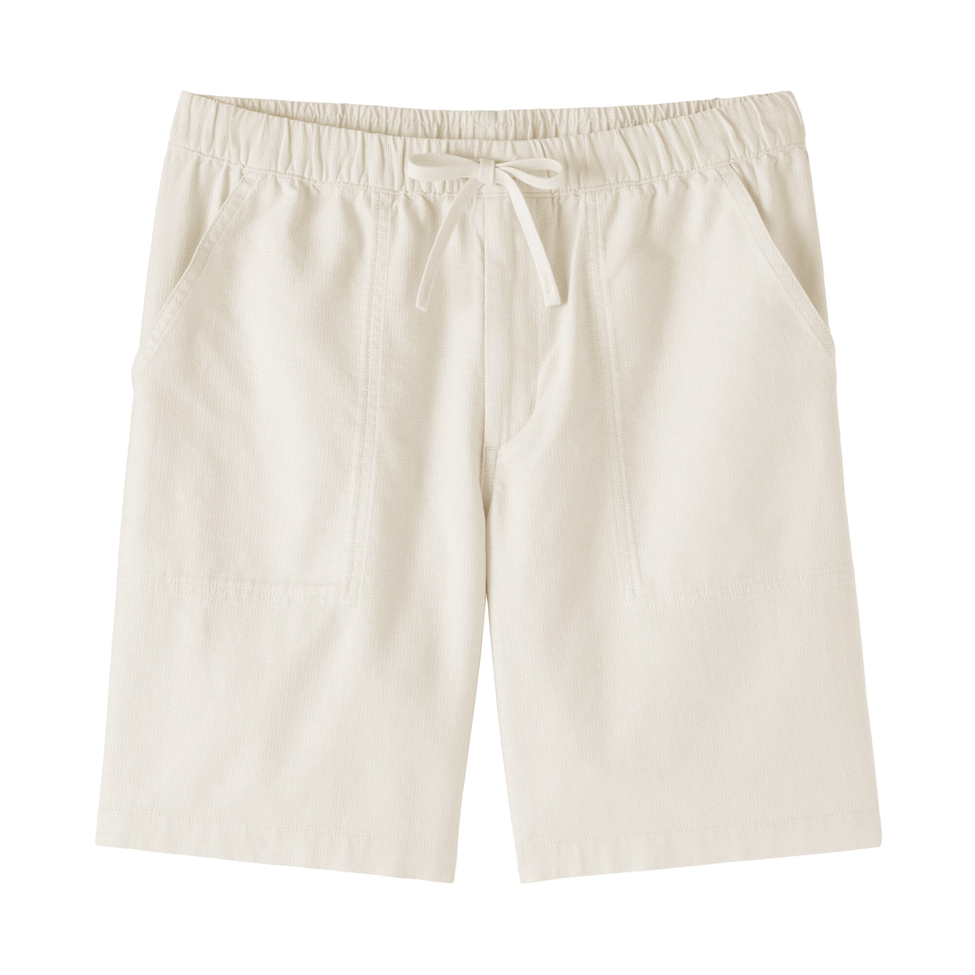 紳士　ジュート混ショートパンツ