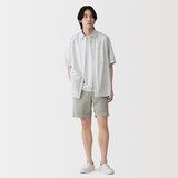紳士　製品染めショートパンツ