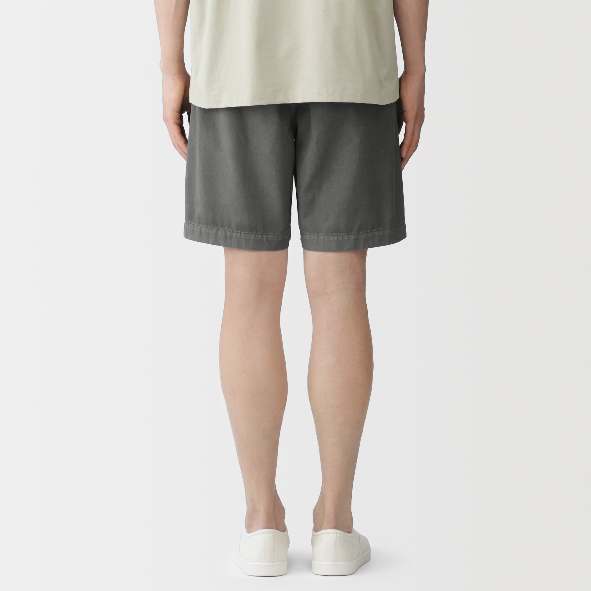 紳士　製品染めショートパンツ