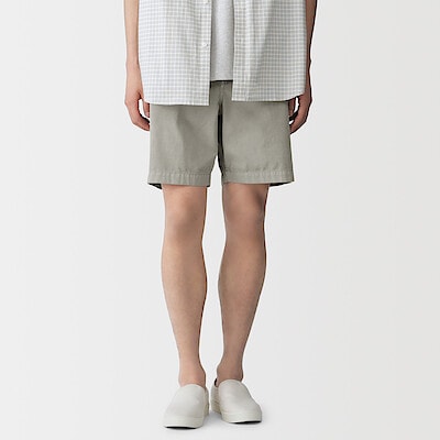 紳士　製品染めショートパンツ