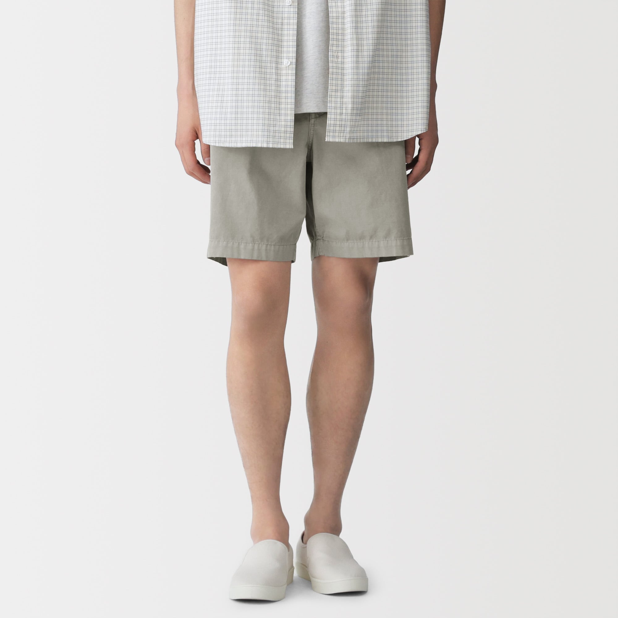 紳士　製品染めショートパンツ