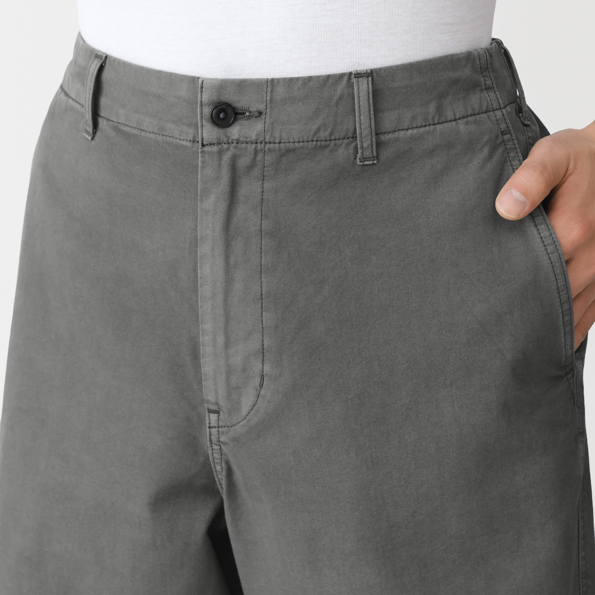 紳士　製品染めショートパンツ