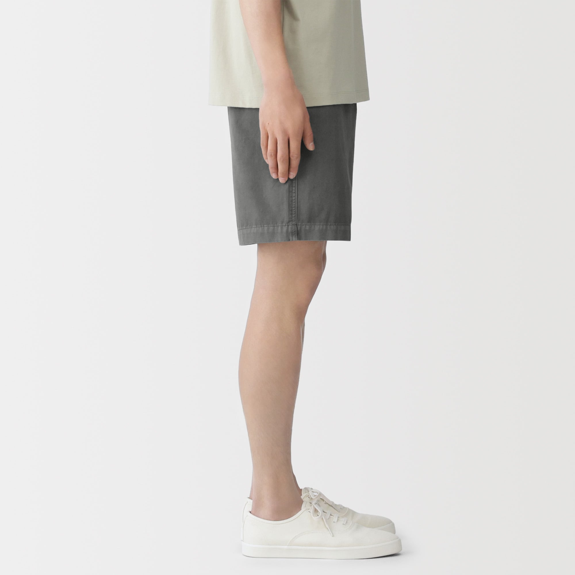 紳士　製品染めショートパンツ