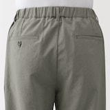 紳士　風を通すツータックパンツ