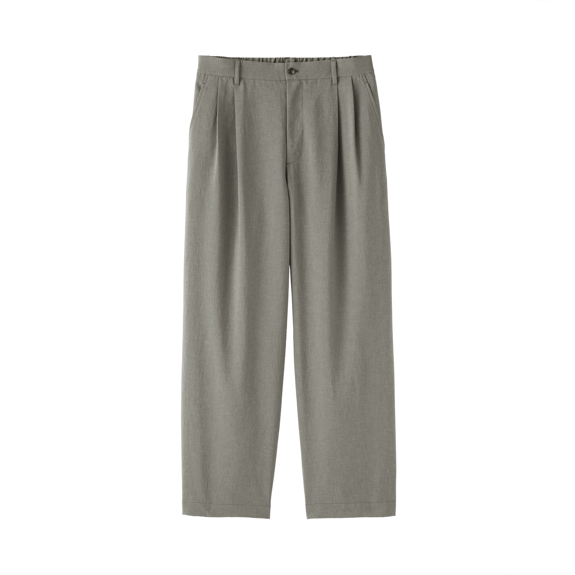 紳士 風を通すツータックパンツ | 無印良品