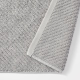 残糸を一部に使った　バスマット