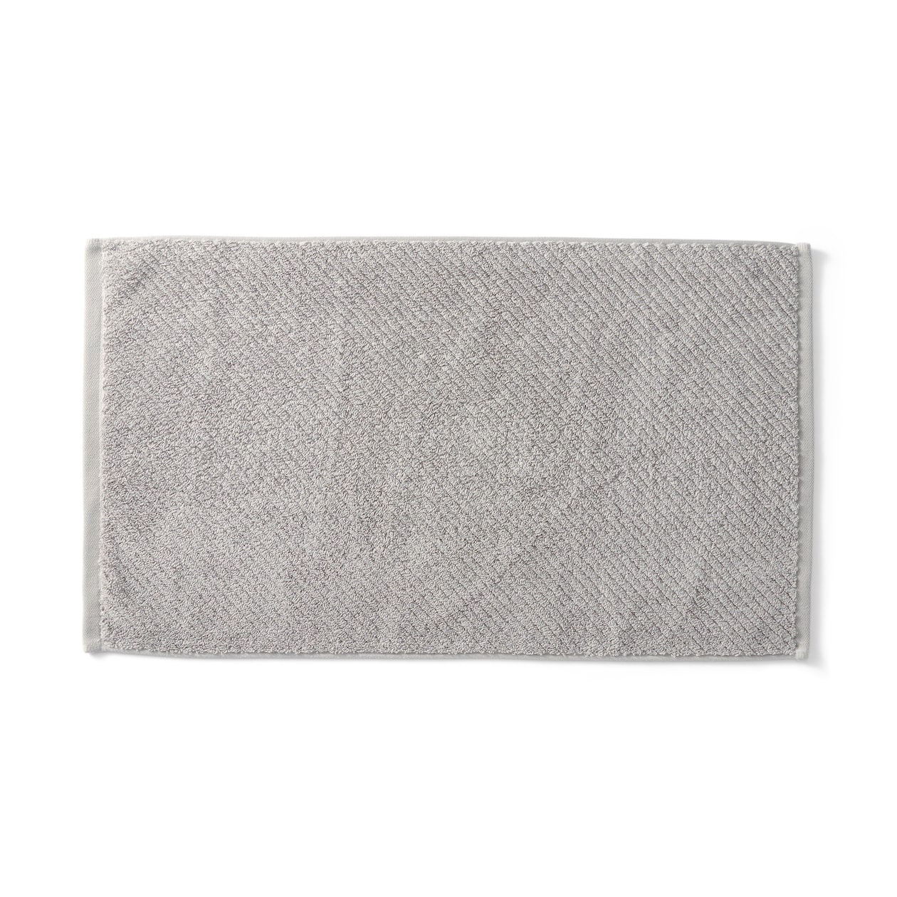 残糸を一部に使った　バスマット