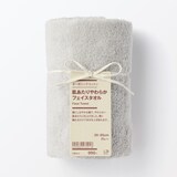 肌あたりやわらかフェイスタオル