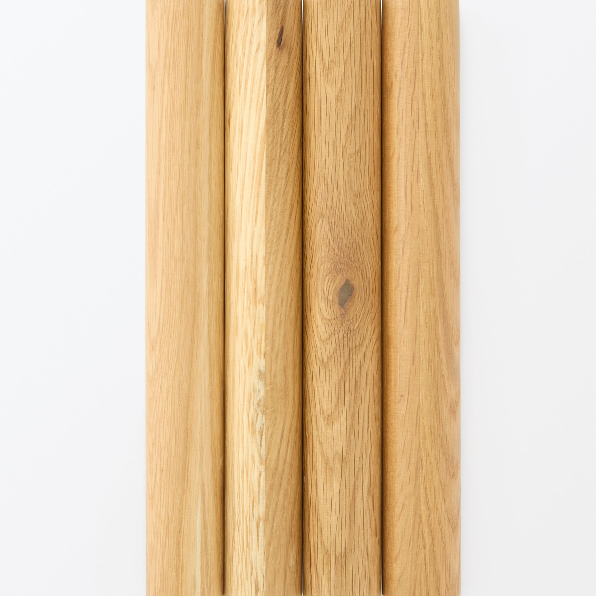 手軽に組み立てられる木製シェルフ 棚2段 オーク材突板 | 無印良品