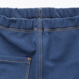 ベビー　おなかすっぽりデニム調十分丈レギンス