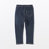 ベビー　おなかすっぽりデニム調十分丈レギンス