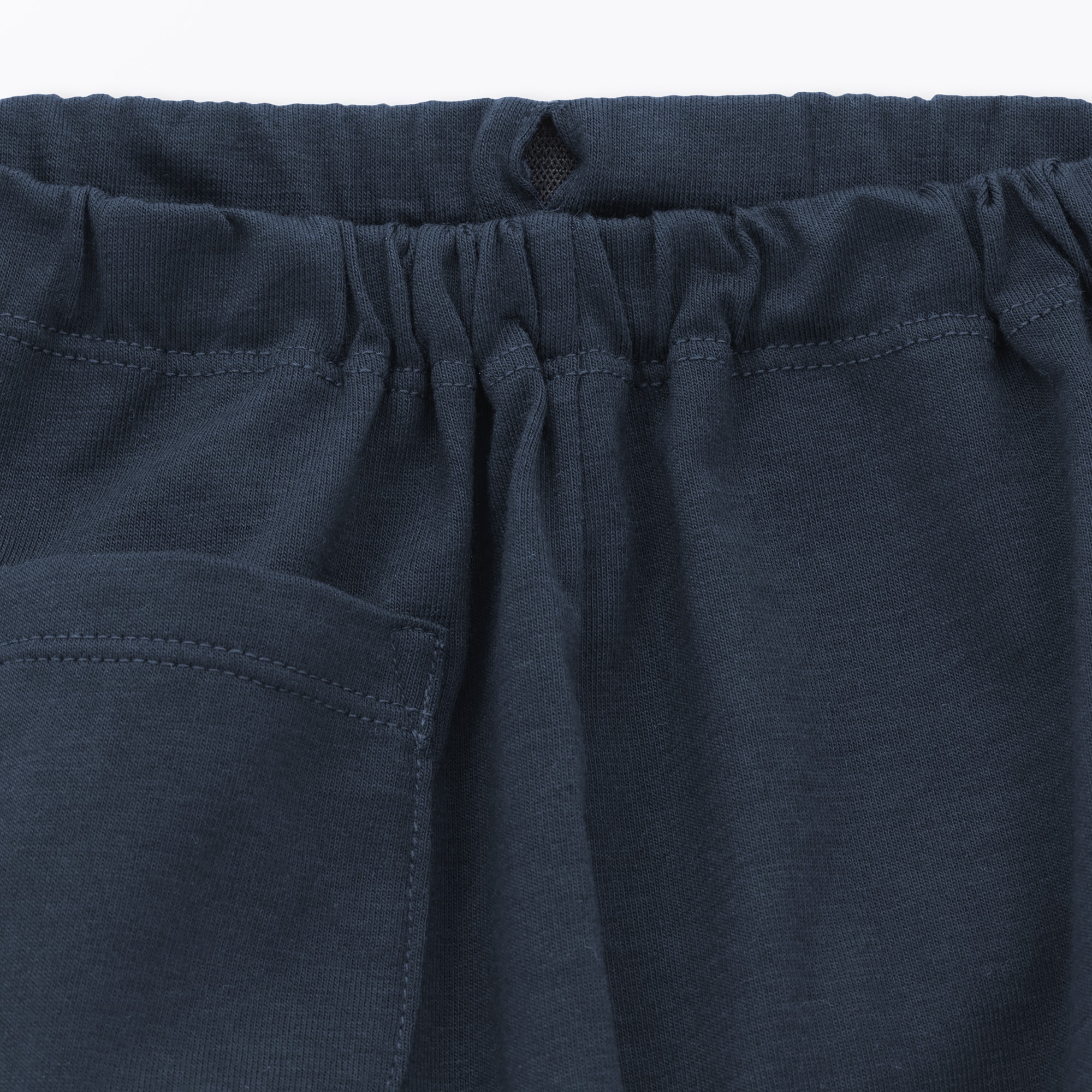 ベビー　おなかすっぽり　七分丈サルエルパンツ