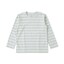 キッズ　綿天竺編みクルーネック長袖Ｔシャツ　ボーダー